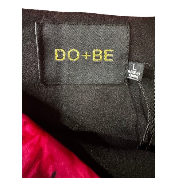 DO+BE One Shoulder Floral Dress – Size L – Ruched Midi – Elegant - Picture 3 of 5